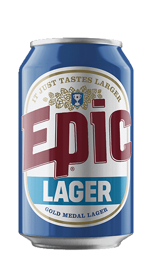 Epic Lager 330ml Can